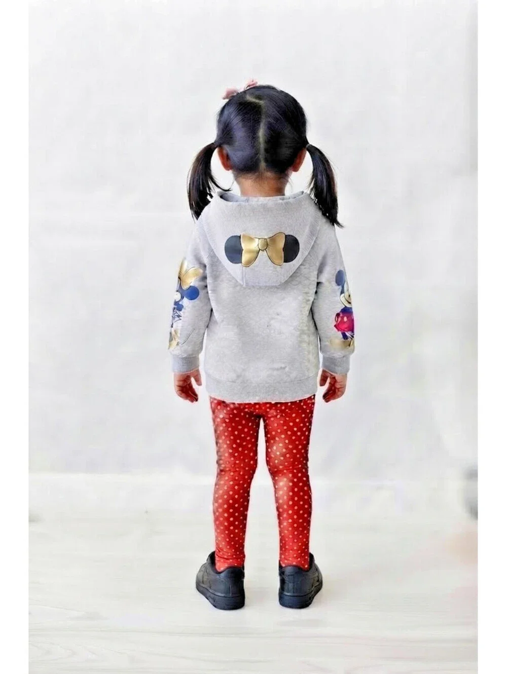 Gap Kids Disney Minnie & Mickey Mouse Zip Hoodie sz 12-18 Months